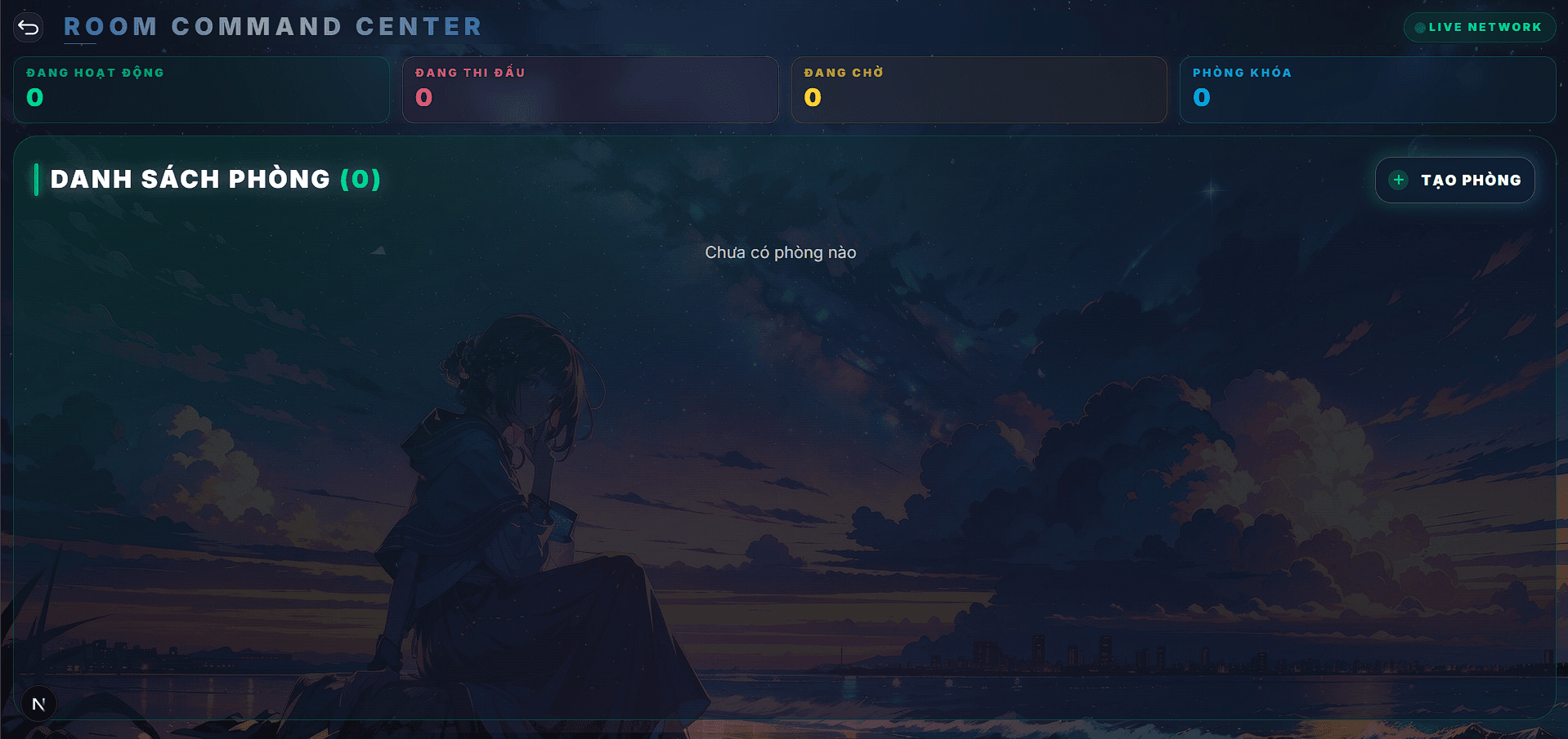 Online Room Interface