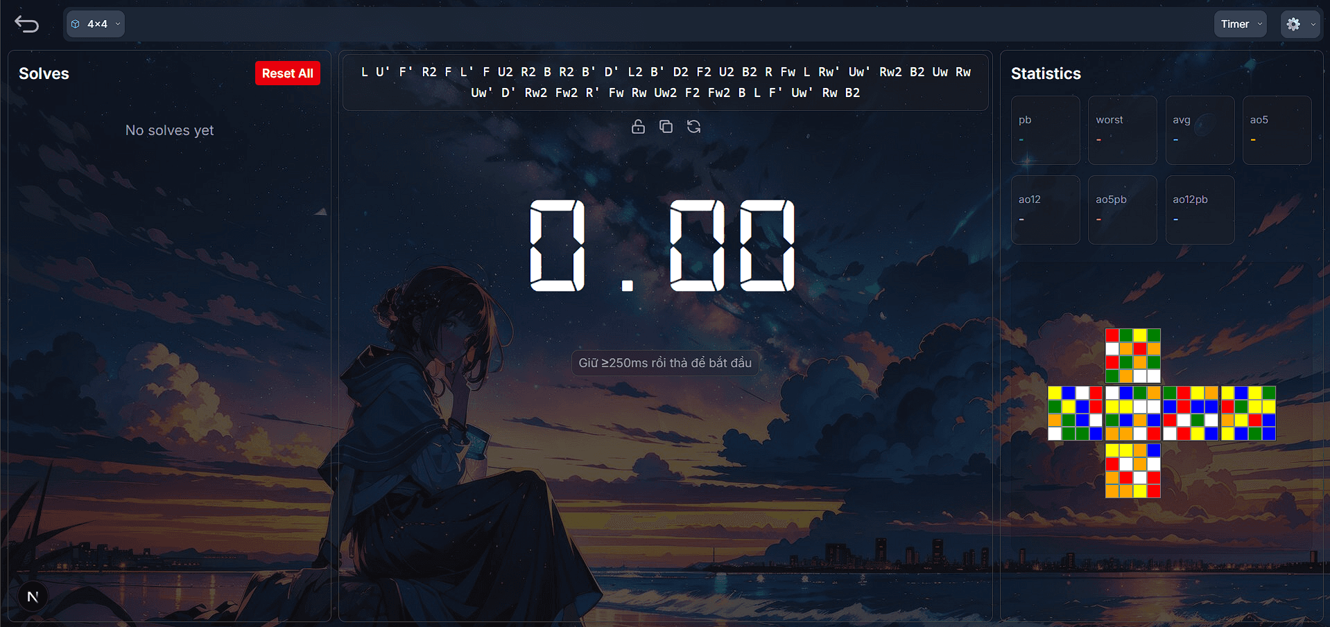 Pro Timer Interface